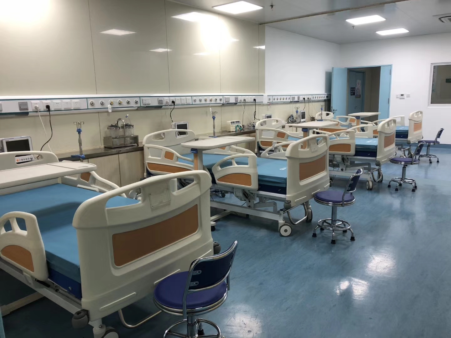 Hospital project installation
