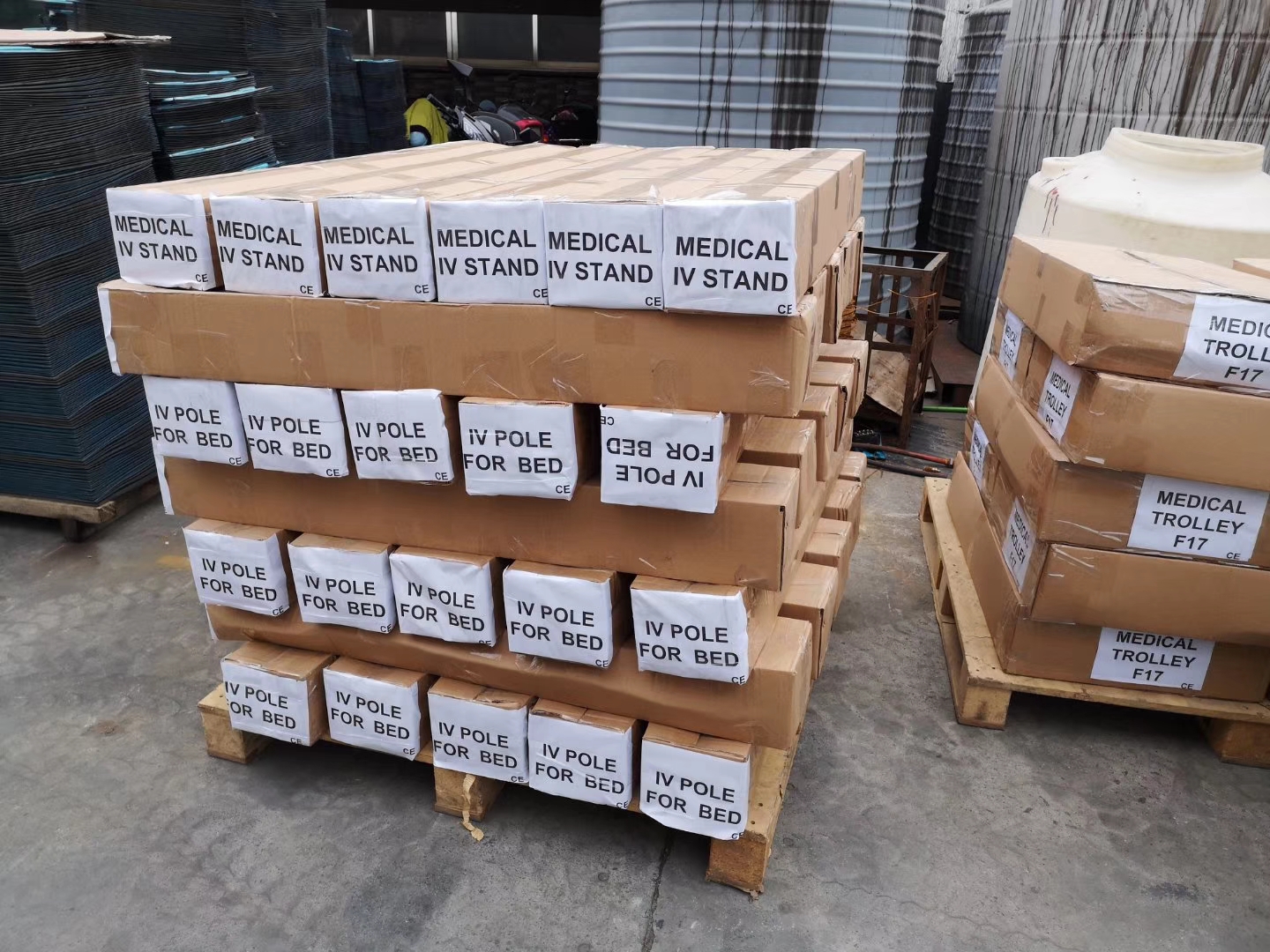 Export packing for medical products